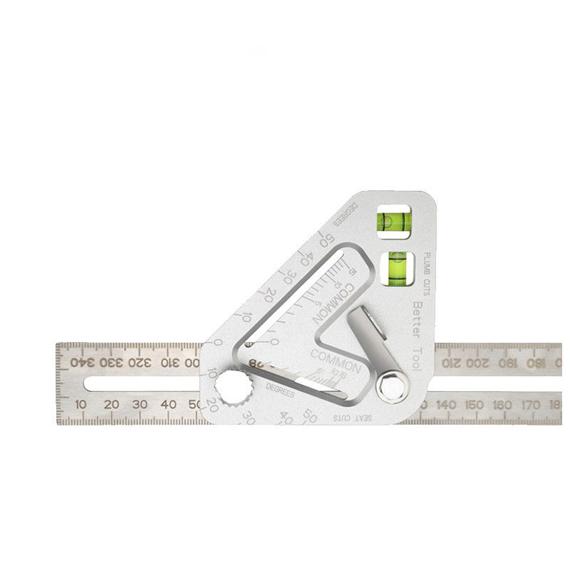Triangular Level Multifunctional Woodworking Triangle Ruler Angle Ruler Revolutionary Carpentry Tool Measuring Tools