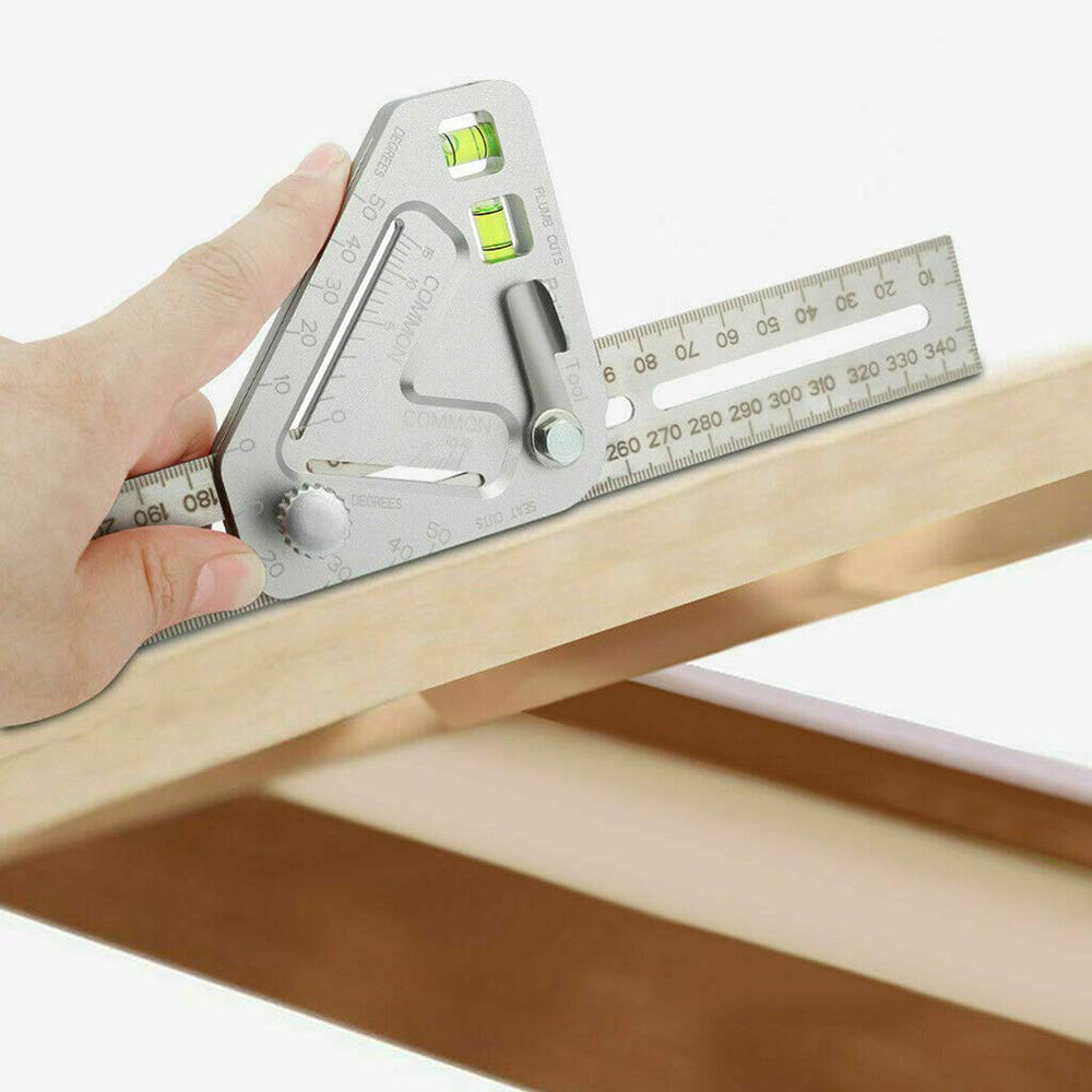 Triangular Level Multifunctional Woodworking Triangle Ruler Angle Ruler Revolutionary Carpentry Tool Measuring Tools