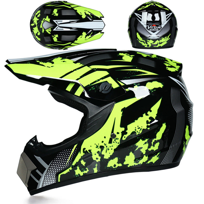 Male-female off-road helmet helmet
