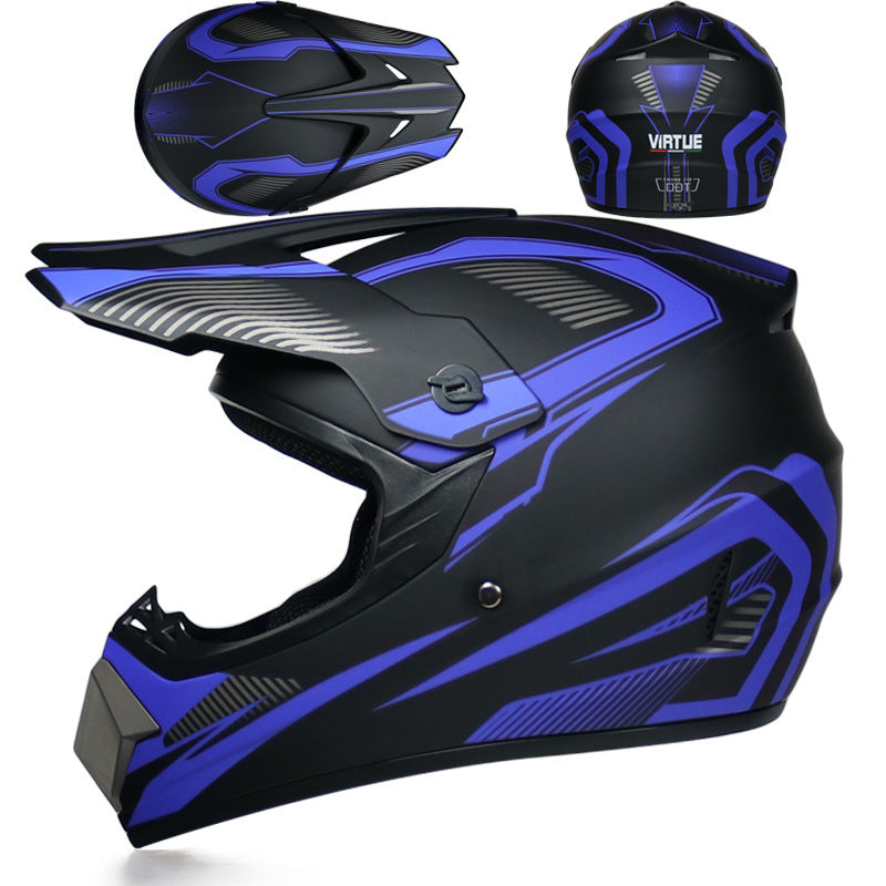 Male-female off-road helmet helmet