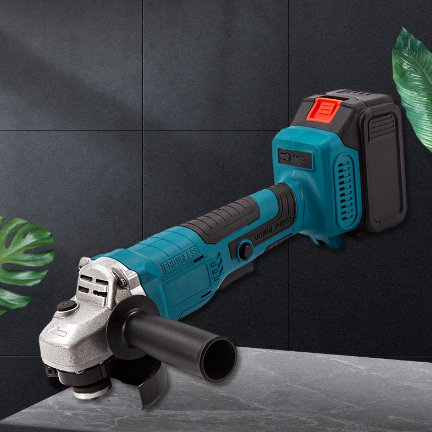 Brushless Lithium Battery Electric Angle Grinder Cutting Polishing Machine