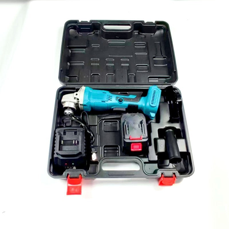 Brushless Lithium Battery Electric Angle Grinder Cutting Polishing Machine