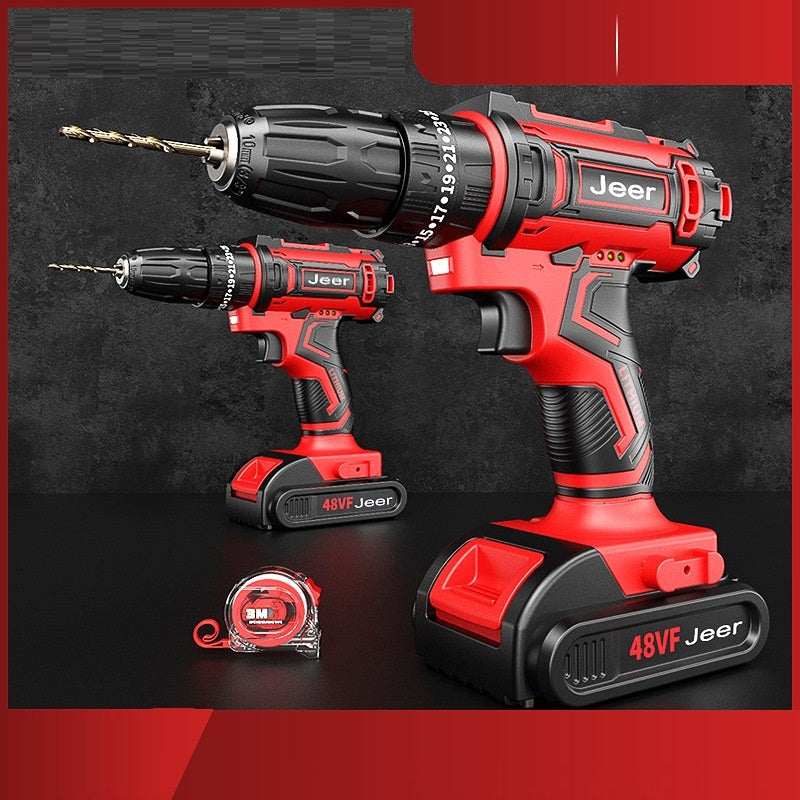 Rechargeable Household Electric Screwdriver Hand Drill Tool