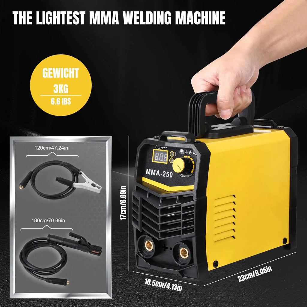 MMA-250 portable welder