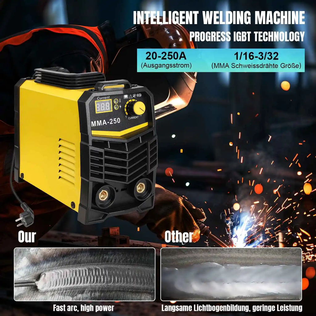 MMA-250 portable welder