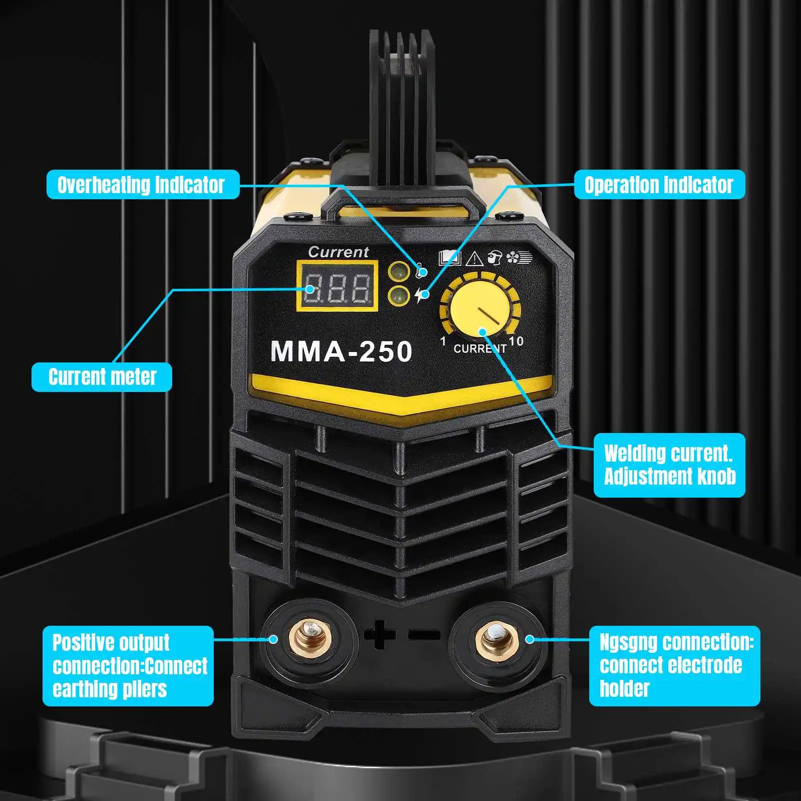 MMA-250 portable welder